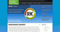 Desktop Screenshot of benc-kg.de